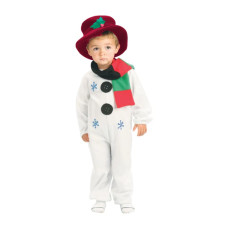 Kids Snowman Costume - Full Set Red Hat Snowman Cosplay