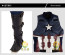 Complete Captain American Cosplay Costume With Shield