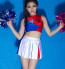 Women's Cheerleader Costume