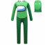 Kids Among Us Costume - Green Bodysuit Mask Among Us Cosplay