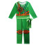 Boys Green Ninjago with Mask Cosplay Costume