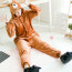 Kids LINE Brown Bear Costume - Onesie Jumpsuit Brown Cosplay