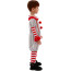 Kids Clown Costume - Grey Jumpsuit Clown Cosplay