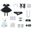 Zenless Zone Zero Corin Wickes Costume - Black & White Maid Dress Corin Wickes Cosplay