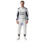 F1 Movie Sonny Hayes Brad Pitt Costume - White Racing Jumpsuit F1 Brad Pitt Cosplay