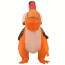 Jurassic World Riding Parasaurolophus Dinosaur Inflatable Costume - Riding Parasaurolophus Dino Cosplay