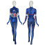 Avengers Endgame Female Captain America Costume - Bodysuit Captain America Cosplay