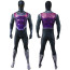 Deadpool 3 Gambit Channing Tatum Costume - Black Purple Bodysuit Gambit Cosplay