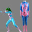All About Mighty Lady Mighty Lady Costume - Bodysuit Mighty Lady Cosplay
