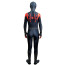 Spider-Man Across the Spider-Verse Miles Morales Costume - Red Black Bodyuit Miles Morales Cosplay
