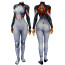 Marvel Rivals Peni Parker Costume - White Bodysuit Scarf Set Peni Parker Cosplay
