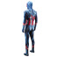Miles Morales Spider Man Captain America Costume - Miles Morales Spider Man Captain America Cosplay