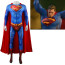 Suicide Squad: Kill the Justice League Superman Costume - Bodysuit Cape Set Superman Cosplay