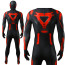 Tron Ares Costume - Black And Red Bodysuit Mask Ares Cosplay