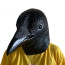 The Crow Black Bird Mask - The Crow Cosplay Costume Mask Prop