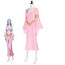 One Piece Nefertari Vivi Costume - Pink Dress Cloak Set Nefertari Vivi Cosplay