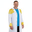 One Piece Admiral Borsalino Costume - White Coat Borsalino Cosplay