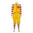 Ronald McDonald Cosplay Costume - Bodysuit Gloves Set Ronald McDonald Cosplay