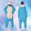Kids Sky Blue Snorlax Costume - Onesie Jumpsuit Sky Blue Snorlax Cosplay