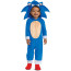 Baby Sonic the Hedgehog Costume - Onesie Baby Sonic Cosplay
