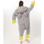 Sonic Prime Silver the Hedgehog Costume - Onesie Jumpsuit Silver the Hedgehog Cosplay