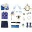 Honkai Star Rail Sunday Costume - Blue White Coat Set Sunday Cosplay