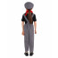 Kids Train Conductor Costume - Suspenders Hat Neck Scarf Set Train Conductor Cosplay
