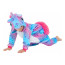 Kids Purple Stars Unicorn Costume - Onesie Jumpsuit Purple Stars Unicorn Cosplay