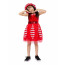 Girls Christmas Elf Costume - Red Striped Dress Christmas Elf Cosplay