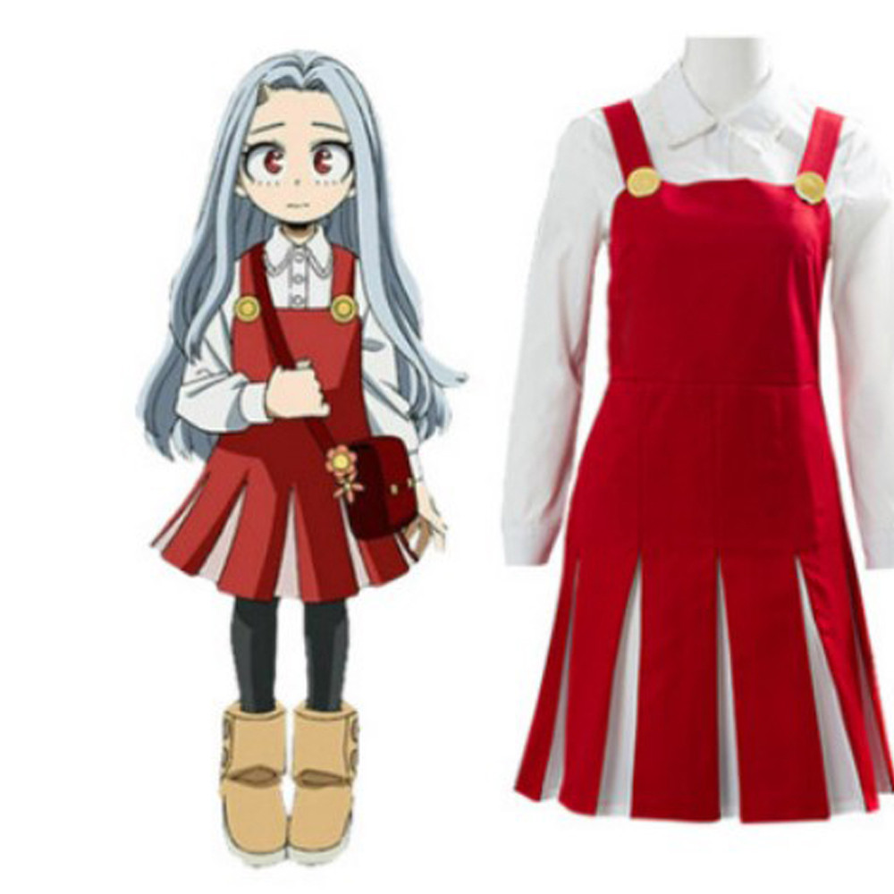 My Hero Academia Eri Red Dress Cosplay Costume