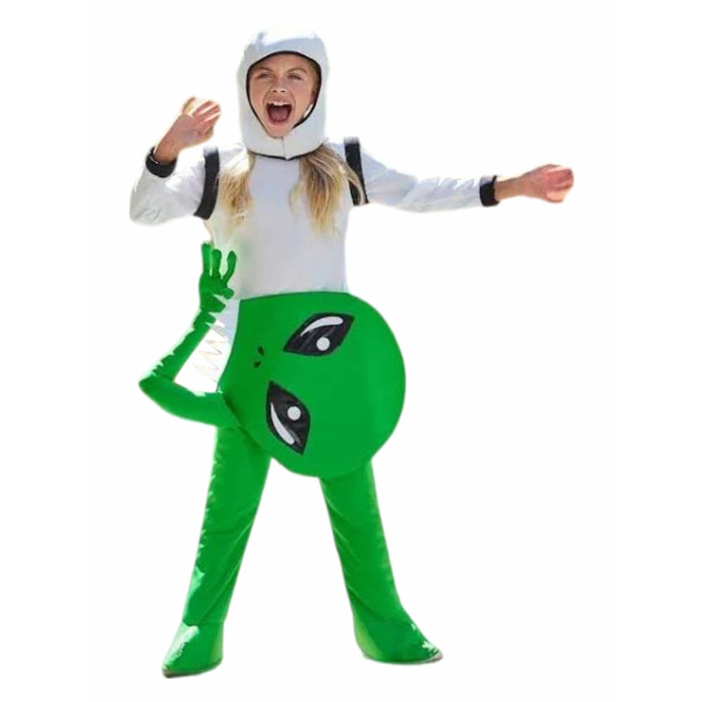 Kids Alien Costume - Alien Eating Astronaut Suit Alien Cosplay