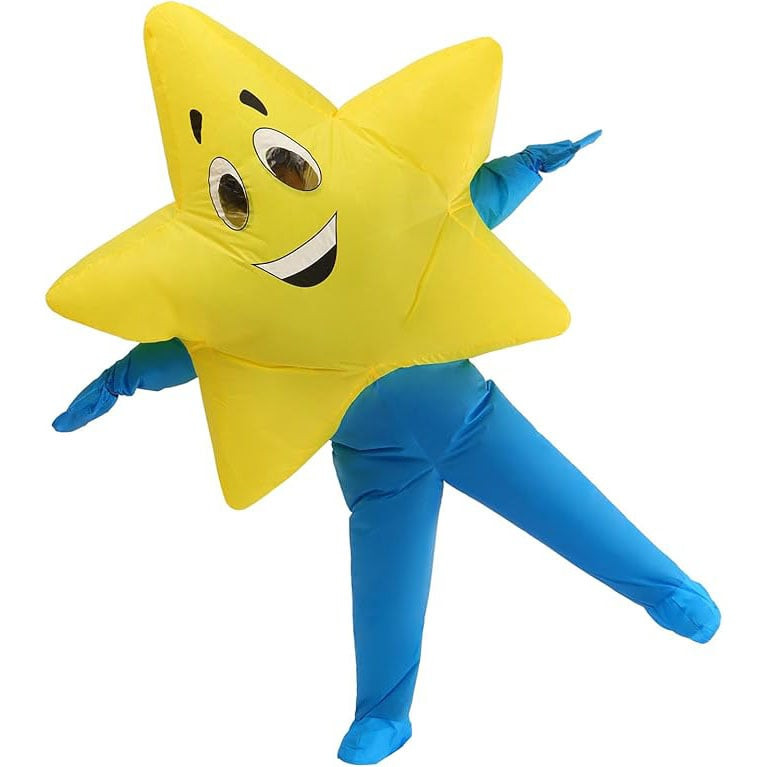 Happy Star Inflatable Costume - Blue Legs Happy Star Cosplay