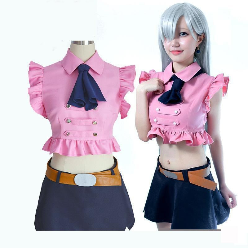 Elizabeth Liones The Seven Deadly Sins Cosplay Costume