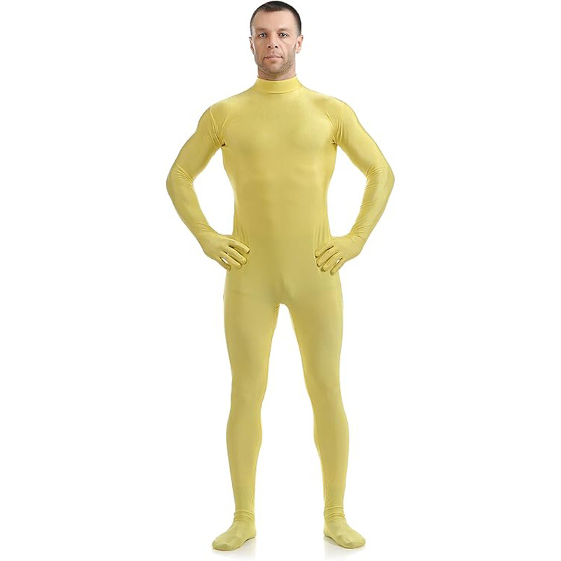 Yellow Full Body Suit Costume - Fullsuit Yellow Full Body Suit Cosplay