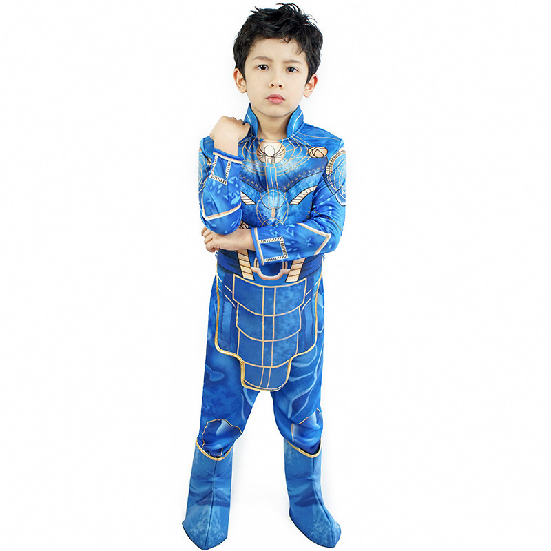 Marvel Eternals Ikaris Kids Lycra Cosplay Costume