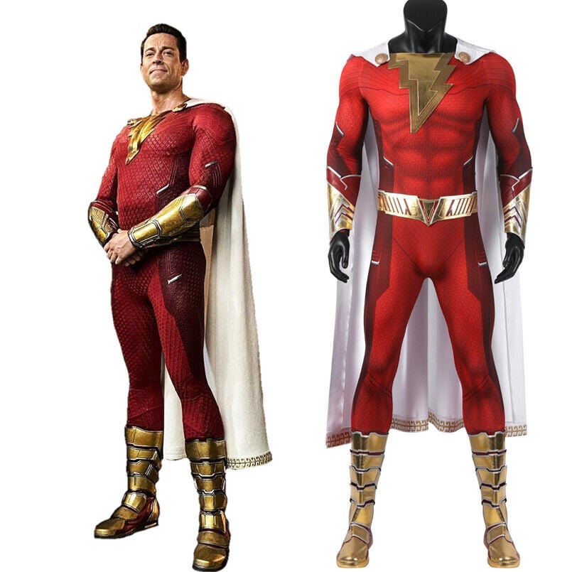 Shazam Fury Of The Gods Shazam Costume - Shazam Cosplay