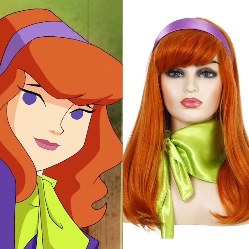 Scooby-Doo Daphne Blake Wig - Daphne Blake Cosplay Wig Prop