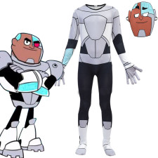 Cyborg Teen Titans Go Cosplay Costume