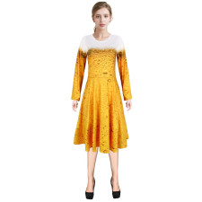 Oktoberfest Beer Costume - Dress Beer Cosplay