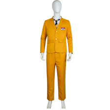 Beetlejuice Bob Costume - Yellow Suit Set Bob Cosplay
