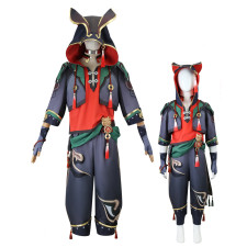 Boys Genshin Impact Gaming Costume - Full Set with Accessories Gaming Cosplay