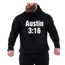 WWE Steve Austin Stone Cold Costume - Hoodie Steve Austin Cosplay