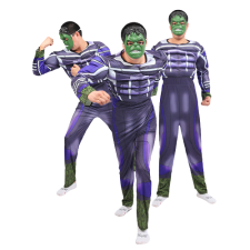 Men's Marvel Avengers Endgame Deluxe Hulk Costume and Mask