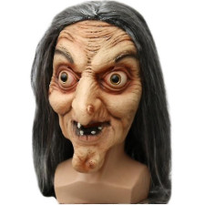 Snow White Evil Queen Witch Mask - Evil Queen Witch Cosplay Costume Mask Prop
