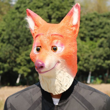 Zootopia Nick Wilde Mask - Nick Wilde Cosplay Costume Mask Prop