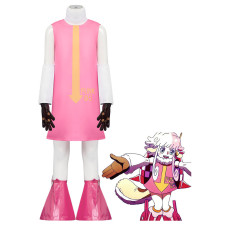 One Piece Atlas Costume - Pink Dress Atlas Cosplay