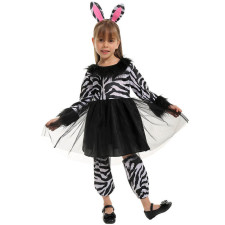 Girls Zebra Costume - Dress Zebra Cosplay