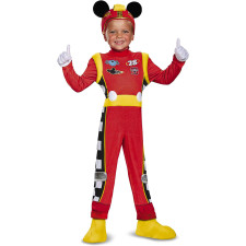 Mickey Mouse Costume - Boys Mickey Mouse Roadster Racer Cosplay