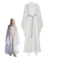 The Lord of the Rings Elf Queen Galadriel Costume - White Dress Galadriel Cosplay