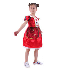 Alice in Wonderland Queen Of Hearts Costume - Girls Queen of Hearts Cosplay